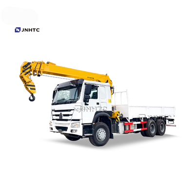 Sinotruk Howo 6x4 10 Telescopische Vrachtwagen Opgezette Crane Straight Arm Cargo Truck-Kraan