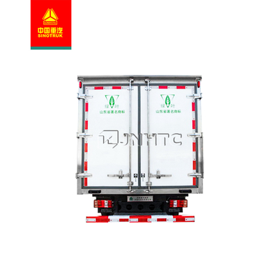 De Sinotrukhowo 6 Banden koelen de Ketting Gekoelde Lichte Plicht van Van Transport Truck Fresh Food