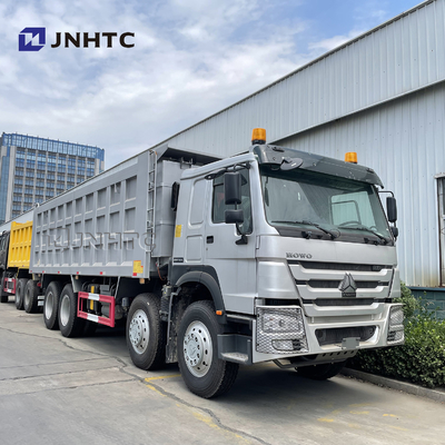 HOWO 8x4 Euro2 371hp Tipper Dump Truck With 2 Alarmlamp