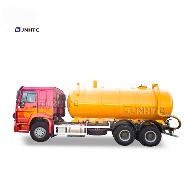 Van de de Rioleringszuiging van HOWO 6X4 Euro2 de Tankervrachtwagen 12cbm-22cbm het Vacuüm Schoonmaken