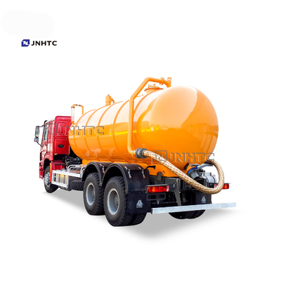 Van de de Rioleringszuiging van HOWO 6X4 Euro2 de Tankervrachtwagen 12cbm-22cbm het Vacuüm Schoonmaken