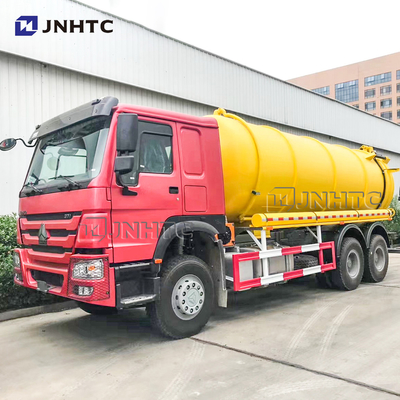 Van de de Rioleringszuiging van HOWO 6X4 Euro2 de Tankervrachtwagen 12cbm-22cbm het Vacuüm Schoonmaken