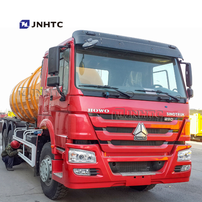 Van de de Rioleringszuiging van HOWO 6X4 Euro2 de Tankervrachtwagen 12cbm-22cbm het Vacuüm Schoonmaken
