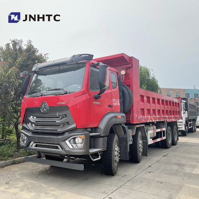Sinotruk HOHAN 8x4 9.3m Op zwaar werk berekend de Ladingslichaam 12 van de Stortplaatsvrachtwagen rijdt Euro2 380hp