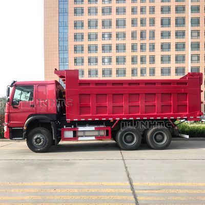 HOWO 6x4 Tien Vrachtwagen van de Wielen de Op zwaar werk berekende Stortplaats 371hp 30 Kubieke Ton 18