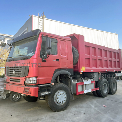 HOWO 6x4 Tien Vrachtwagen van de Wielen de Op zwaar werk berekende Stortplaats 371hp 30 Kubieke Ton 18