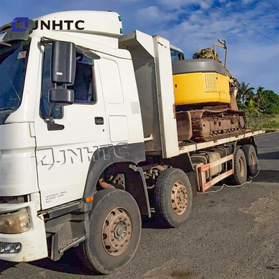 Van de de ladingsdoos van SINOTRUK HOWO 8X4 371hp het Verwijderbare van de de Stortplaatsvrachtwagen Vlakke Bed Tray Tipper