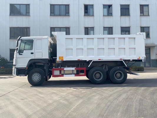Midden Opheffende Systeemsinotruk HOWO Stortplaats Truck371HP 6X4 20CBM 25 Ton het Laden