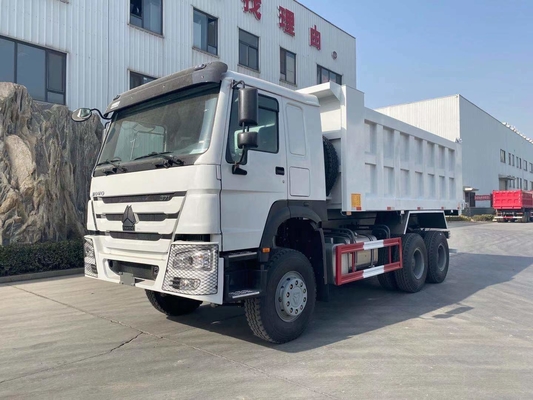 Midden Opheffende Systeemsinotruk HOWO Stortplaats Truck371HP 6X4 20CBM 25 Ton het Laden