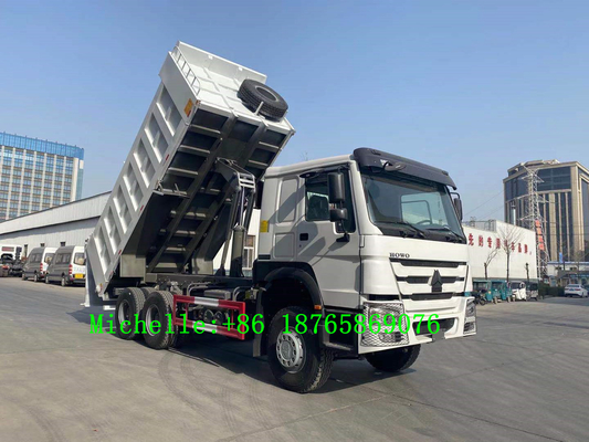 Vrachtwagen van de Sinotrukhowo 6*4 Op zwaar werk berekende Stortplaats 10 Paardekracht 3 van Wheeler Tipper 371hp as