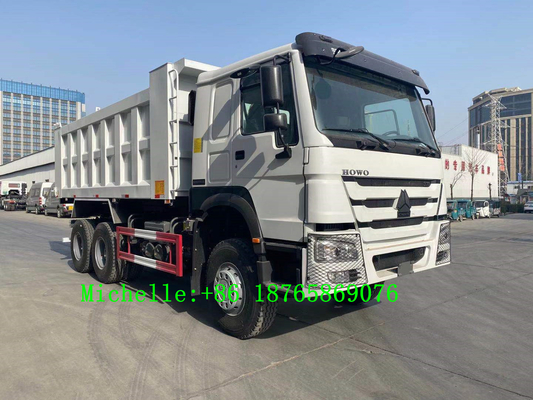 Vrachtwagen van de Sinotrukhowo 6*4 Op zwaar werk berekende Stortplaats 10 Paardekracht 3 van Wheeler Tipper 371hp as