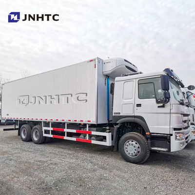 Sinotrukhowo Euro2 6x4 Gekoelde Levering Van Beverages Drinks