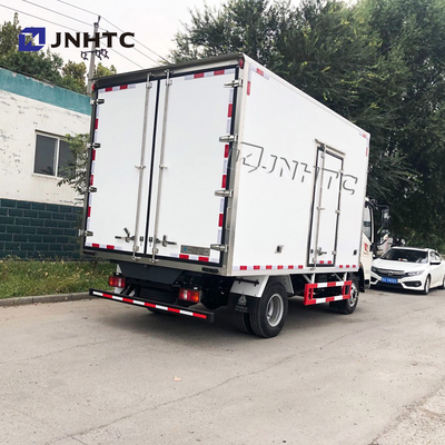 Lichte de Plichts4x2 Vervoer Van Container Cargo Box Truck van HOWO