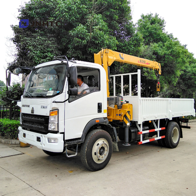Howo Lichte 2 ton 3 van de Kleine Stortplaatston Vrachtwagen met Crane Left Right Hand Drive