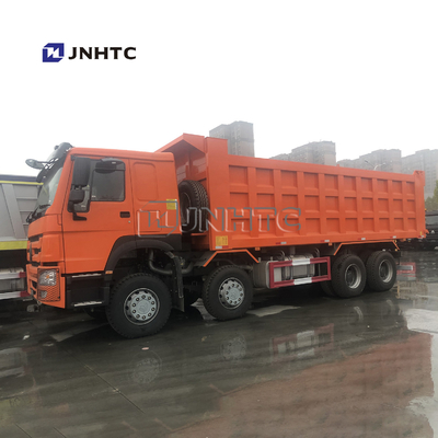HOWO 8x4 371hp 27M3 12 de Stortplaatsvrachtwagen van de Wielen Zelflading voor Tanzania