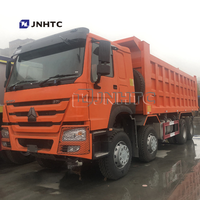 HOWO 8x4 371hp 27M3 12 de Stortplaatsvrachtwagen van de Wielen Zelflading voor Tanzania