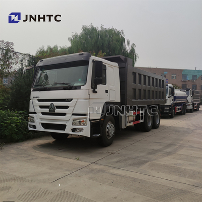 Tweede Hand Sinotruk Howo 371 Gebruikte kubieke Tipper Trucks 375hp 6x4 A7 20