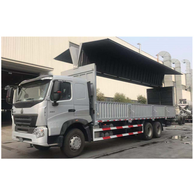 Van de de Ladingsvrachtwagen van SINOTRUK HOWO A7 6X4 Zware Euro II 10 Wheeler Wing Van