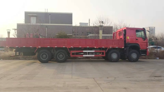Vrachtwagen 8*4 12 speculant Heavy Van van de Sinotrukhowo Flatbed Lading