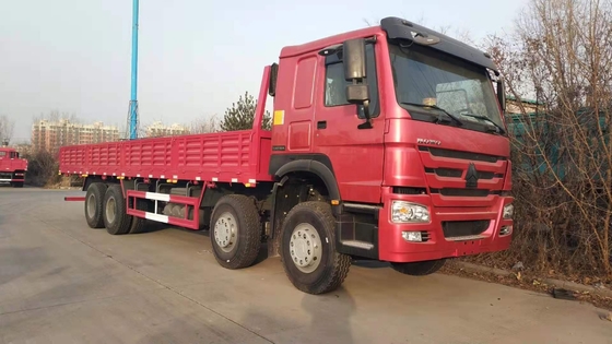 Vrachtwagen 8*4 12 speculant Heavy Van van de Sinotrukhowo Flatbed Lading