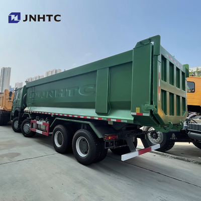 Het Type van U van HOWO 6X4 371HP Groen 20 Kubiek Tipper Truck With Ladingslichaam