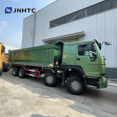 Het Type van U van HOWO 6X4 371HP Groen 20 Kubiek Tipper Truck With Ladingslichaam