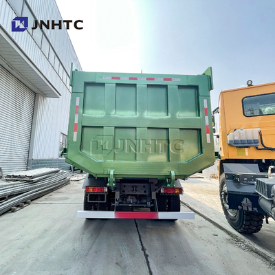 Het Type van U van HOWO 6X4 371HP Groen 20 Kubiek Tipper Truck With Ladingslichaam