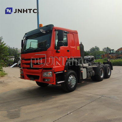 Howo Gebruikte Tractor Hoofdaanhangwagen 95 Km/h 30 Ton van 6x6