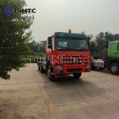 Howo Gebruikte Tractor Hoofdaanhangwagen 95 Km/h 30 Ton van 6x6