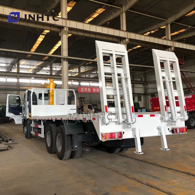 25 Ton van Sinotruk HOWO A7 Flatbed Tow Truck de Slepende Vrachtwagen van 0 Graadwrecker