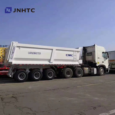 3 van de de Stortplaats de Semi Aanhangwagen van de assentractor Opschorting van de de Vrachtwagen40t Lucht