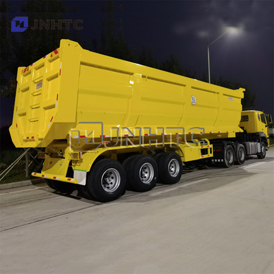 1/6 3 As 4 de Aanhangwagens van Assentipper tractor side rear dump met Hydraulische Cilinder