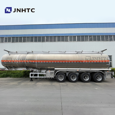 Gebruikt 3 Assen voorziet 45000 Liter de AanhangwagenKoolstofstaal van de Tankervrachtwagen/Aluminium van brandstof