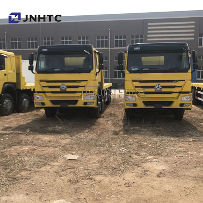 Zware de Ladingsvrachtwagen 35 Tonen Flatbed Aanhangwagen Triaxle flatbed van SINOTRUK Howo