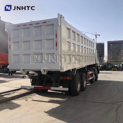 Sinotruk Howo Benz White Dump Truck 50T 12 Nieuwe Model van de wielen het Rechtse Aandrijving