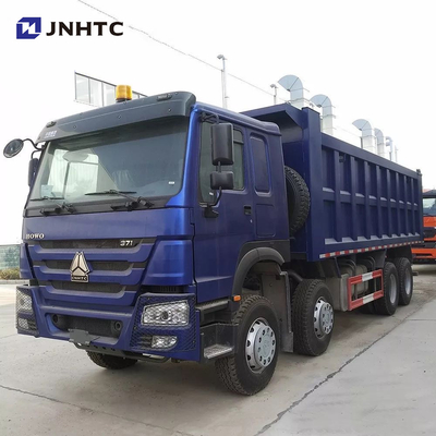 30M3 371hp 12 Wheeler Sinotruk Howo Heavy Duty-Stortplaatsvrachtwagen Front Lifting New Model