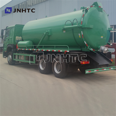 6x4 SINOTRUK 20m3 zware vacuüm tank rioolzuigtruck 20000 liter riool afvoertruck te koop