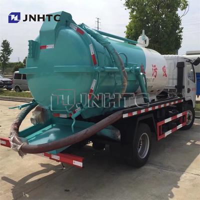 DONGFENG lichte van de de Capaciteits Vacuümriolering van Plichts Commerciële Vrachtwagens Kleine de Zuigingsvrachtwagen