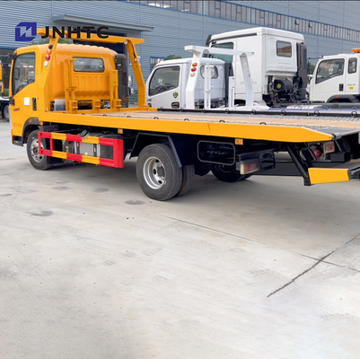 Vrachtwagen van de Ladingswrecker van HOWO 4x2 5-10 TON Light Duty Commercial Trucks Flatbed