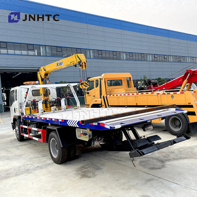 Sinotruk HOWO 4x2 3-12 TON Light Flatbed Cargo Wrecker Crane Truck
