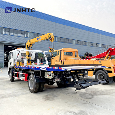 Sinotruk HOWO 4x2 3-12 TON Light Flatbed Cargo Wrecker Crane Truck