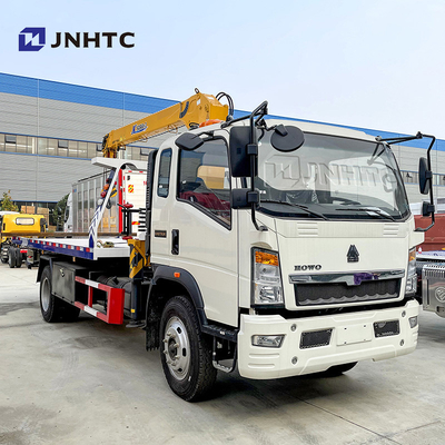 Sinotruk HOWO 4x2 3-12 TON Light Flatbed Cargo Wrecker Crane Truck