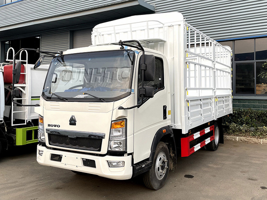 Van de Plichts Commerciële Vrachtwagens van HOWO 4X2 5-10T de Lichte Vrachtwagen van het de Staakbed