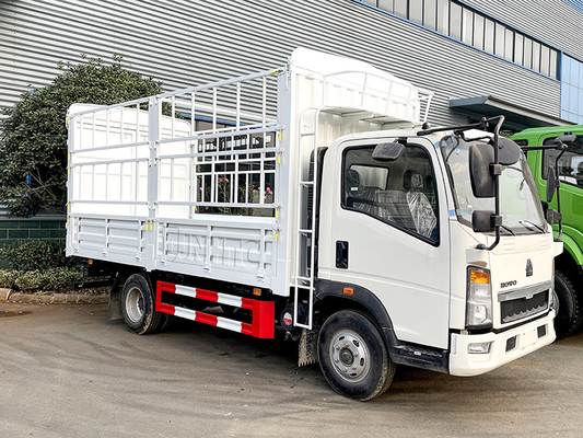 Van de Plichts Commerciële Vrachtwagens van HOWO 4X2 5-10T de Lichte Vrachtwagen van het de Staakbed