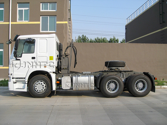 10 wielen 371 Howo-Tractor Hoofdhowo Aanhangwagen Hoofd50t 6X4