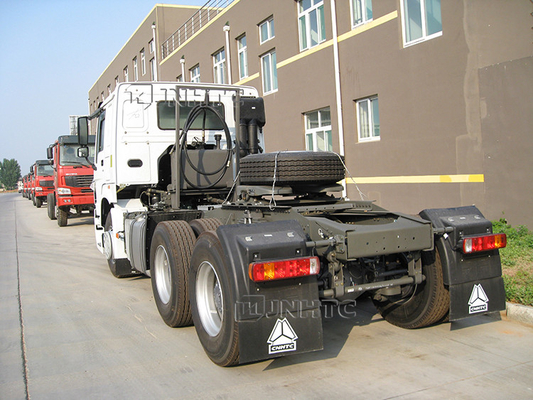 10 wielen 371 Howo-Tractor Hoofdhowo Aanhangwagen Hoofd50t 6X4