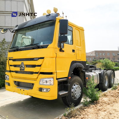 Sinotruk Euro2 Eerste Howo - verhuizersvrachtwagen Howo 420 Tractorvrachtwagen