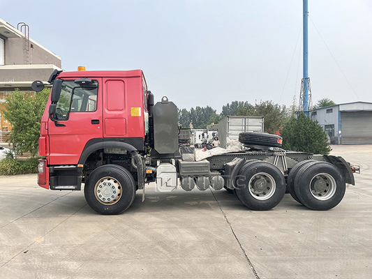6x4 Howo 371 de Vrachtwagen Hoofdtractor van Tractor Hoofd 10 Wielen