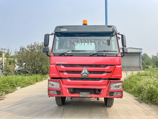 3,5 Duim Euro2 Sinotruk Howo het Hoofd van de 10 Wieltractor van 6x4 371