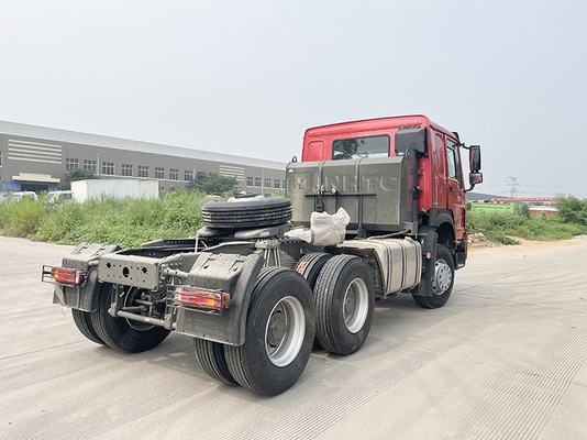 6x4 3,5 duim Euro2 Sinotruk Howo 371 Tractorvrachtwagen 10 rijdt Hoofdtractor